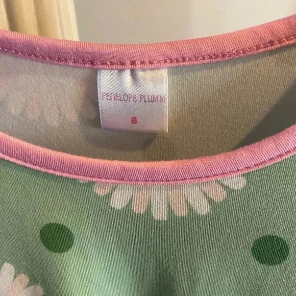 Adorable Girl’s SPRING Penelope Plumm Dress - Little Girl ⭐️ Size 6 - Picture 2 of 5